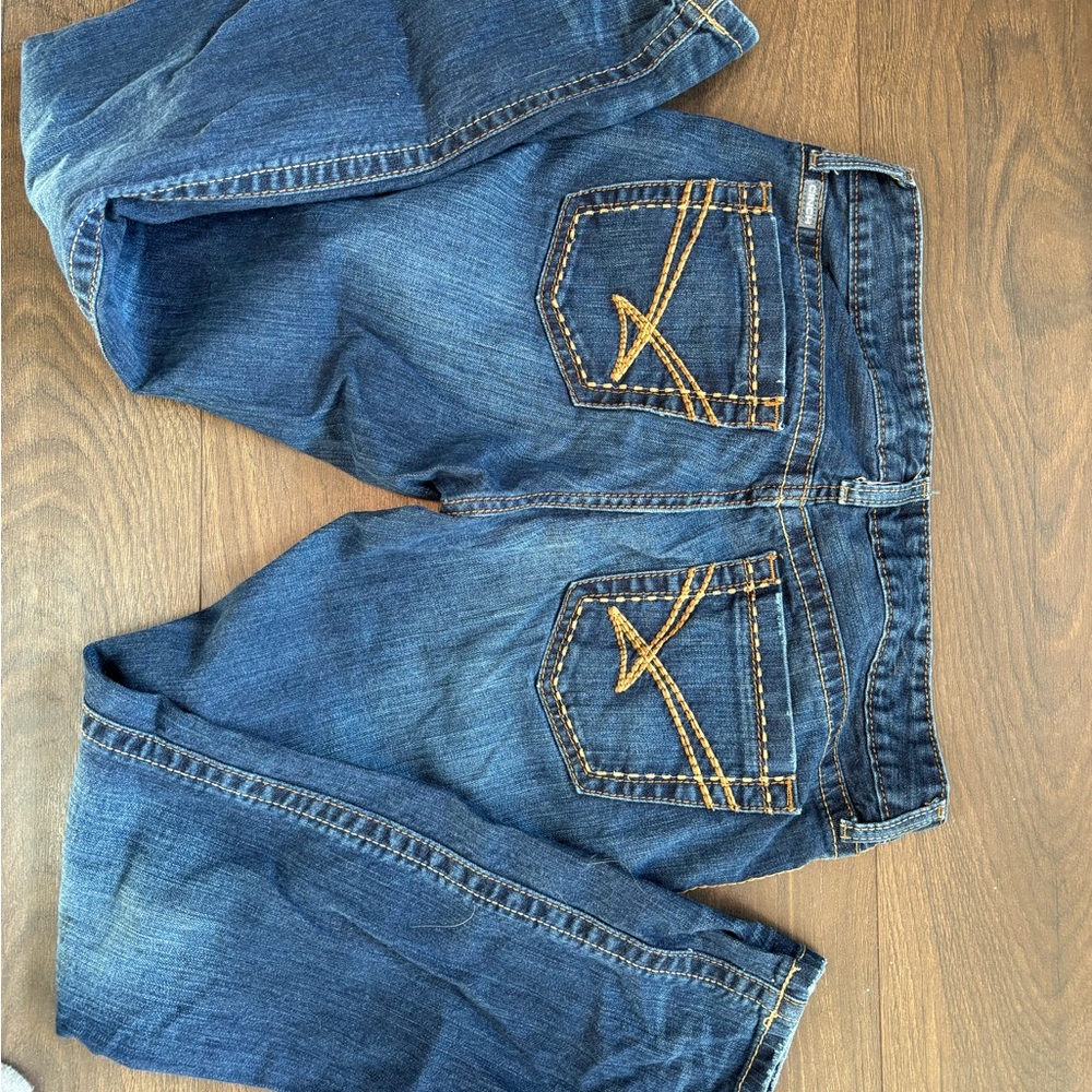 Cinch Women's Dark Blue Boot Cut Jeans